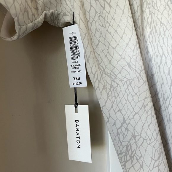 ARITZIA Babaton Wallace Dress Bone/Comet XXS - Picture 4 of 8